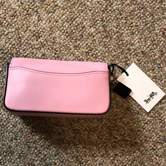 🎉 HP  🎉 🆕 Coach CLB LNK DInkier Bag Petal Pink - Picture 6 of 10